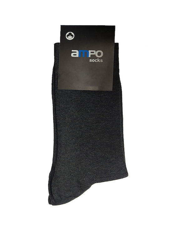 Ampo, Ampo Men's cotton socks-M40, Ampo Men's cotton socks, with great fit! Anthracite