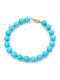 Bracelet with Turquoise K14 111065 Pearls