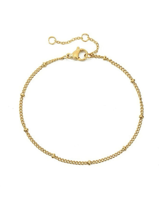 Gold Plated Stainless Steel Bracelet