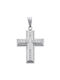 White Gold Cross ST511 14 Carat