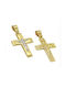 Gold Cross ST31073G 14 Carat gold cross