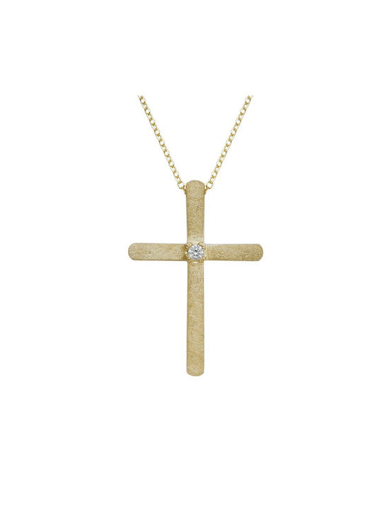 Goldkreuz mit Kette 13110000