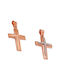 Cross in pink gold ST27918F 18 Carat gold