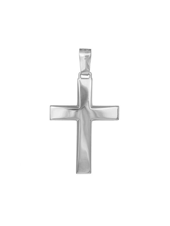 Σταυροί Βάπτισης - Αρραβώνα Ανδρικός λουστρέ σταυρός Κ9 045505 045505 Ανδρικό Χρυσός 9 Καράτια