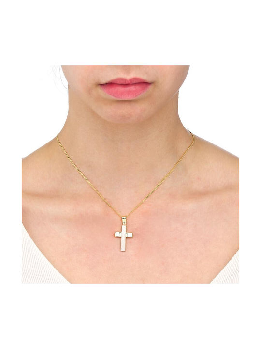 Gold Cross ST25488 14 Carat gold cross