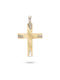 VITOPOULOS Cross Yellow-White Gold 14K