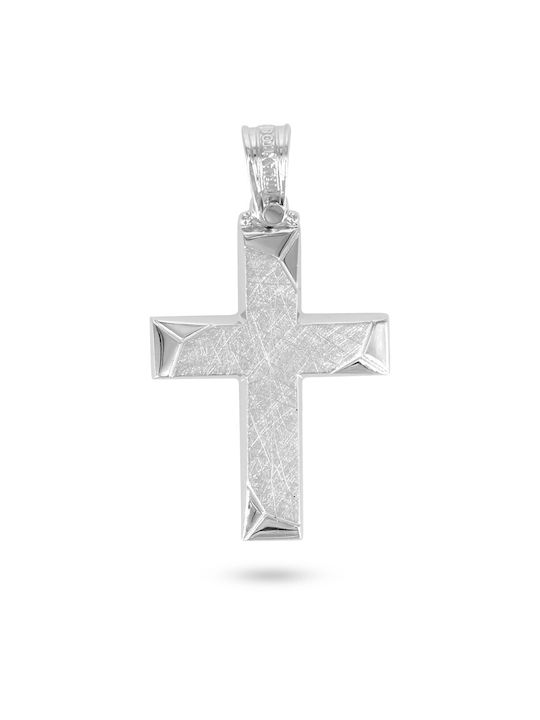 VITOPOULOS Cross White Gold K14