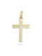 VITOPOULOS Cross Yellow-White Gold 14K