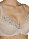 Selene Mariluz Bra - Beige - Large Breast - Perfect Fit - Cup D - E