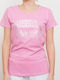 Damen T-Shirt Rosa