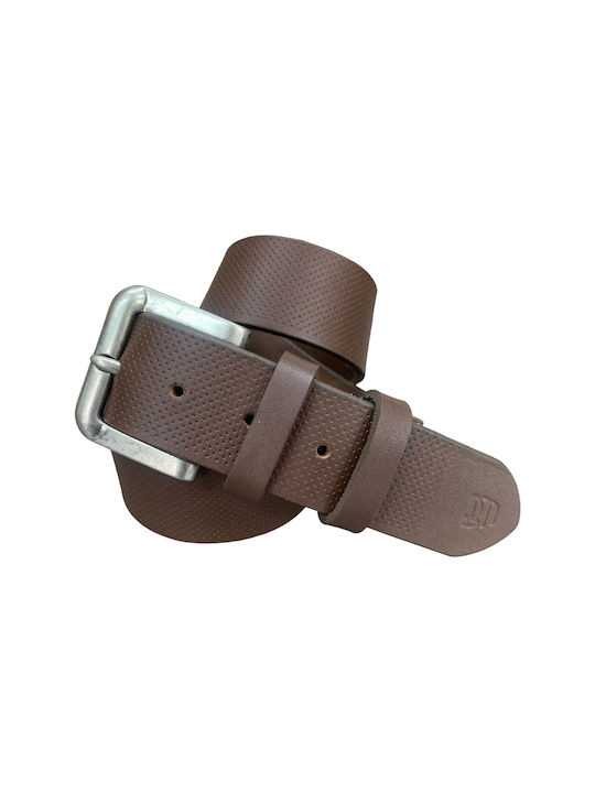 MORFIS 575 Men's Leather Belt in Brown Color.