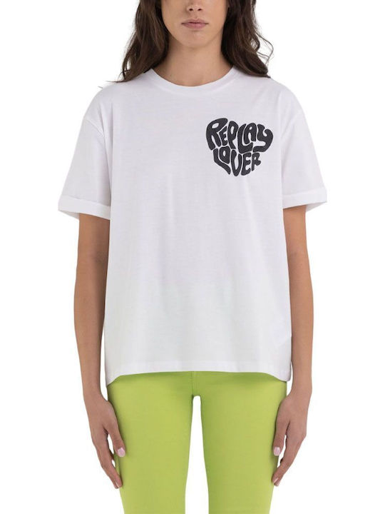 Damen T-Shirt Weiß