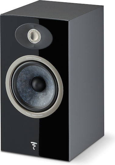 Focal Theva N1 Ζεύγος Ηχείων Hi-Fi Βιβλιοθήκης 100W 2 Δρόμων Π21.2xΒ26xΥ39.2εκ. Black High Gloss