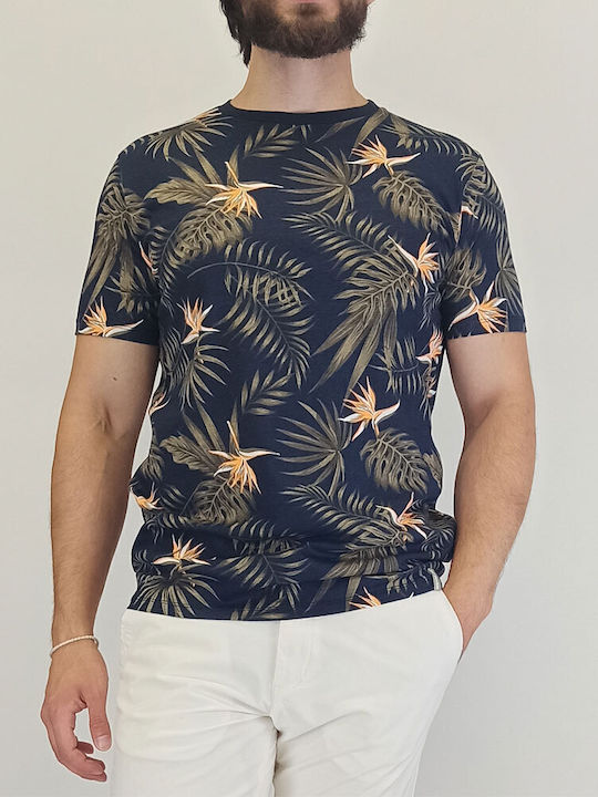 T-shirt Navy Μπλε