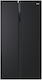 528lt Total NoFrost Î177.5xL90.8xA64.7cm. Negru HSR3918ENPB