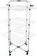 Aluminum Folding Floor Clothes Drying Rack