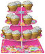 Creative Converting Pink Luau Fun Βάση Σερβιρίσματος για Party