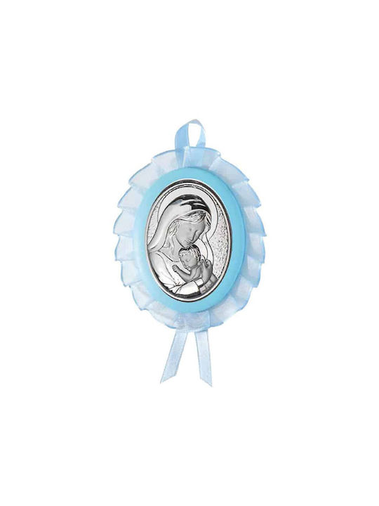 Atelier silver children's charm with Virgin Mary music 11X13 AE0218C