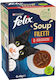 Felix Felix Soup Filleti Wet Food for Adult Cats in Pouches with Lamb, Beef and Chicken 6x48gr