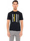 T-shirt Μαύρο