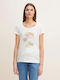 Tom Tailor Women's T-shirt White