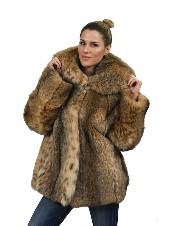 Fur jacket lynx cat Pamela