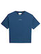 Outhorn Damen Oversized T-shirt Blau