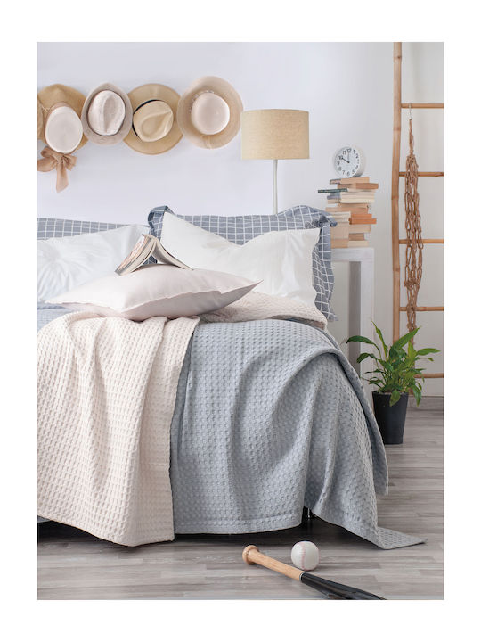 Rythmos Lexy Piqué Decke Einzeln 160x240cm Petr...