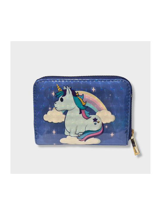 Παιδικό Πορτοφόλι Unicorn Κορίτσι -Μπλε- 23-1027-23