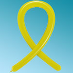Μπαλόνι latex κατασκευών Κίτρινο