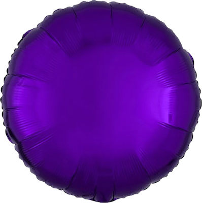 Balon folie violet violet 18" rotund