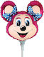 Balon de folie micro Lolly Mouse Fuchsia