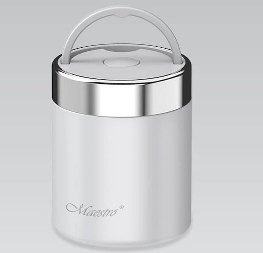 Maestro Lunchbox Isolierte Lunchbox Inox Weiß 500ml 1Stück