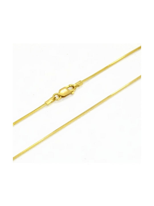 Chain necklace yellow Gold K14 K14 K6