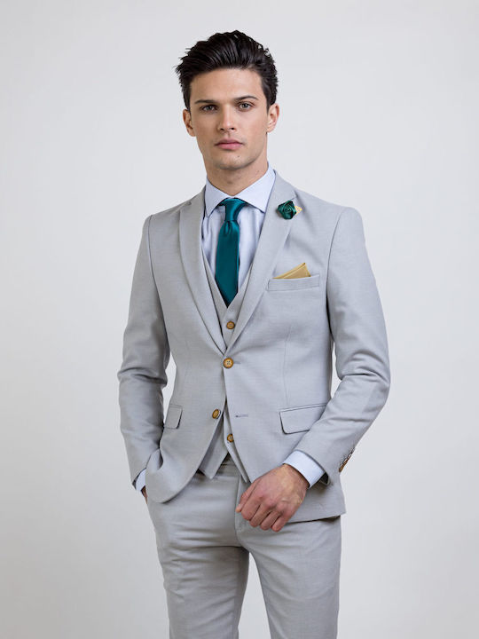 Suit Set Grey Slim Fit MASSIMO