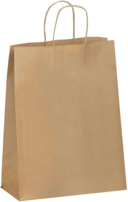 Viquel Gift Bag, Twisted Paper 35x40x14 cm, Kraft