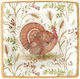 Caspari Golden Harvest Plate for Party 8pcs