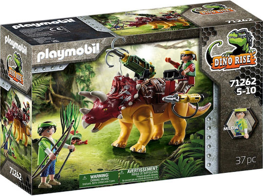 Playmobil Dino Rise Triceratops & Explorers for 5-10 years old