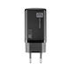Cellular Line Cellular Line Handyladegerät Ohne Kabel GaN mit USB-A Ausgangsanschluss und 2 USB-C Ausgangsanschlüsse 65W Stromlieferung Schwarz (444722)
