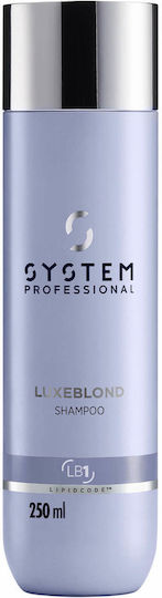 System Professional Luxeblond Shampoos Reconstruction/Nourishment for Coloured Hair 250ml