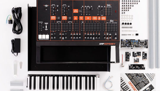 Korg Synthesizer ARP Odyssey DIY Kit με 37 Πλήκτρα Μαύρο