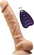 SilexD Model 1 Realistic Vibrator with Remote Control 20cm Flesh