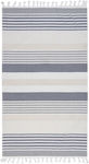 Beauty Home Pesthemal Art 2090 Gray Cotton Beach Pareo with Fringes 160x90cm