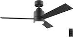 Cecotec Energy Silence Aero 4850 Style 05836 Ceiling Fan 122cm with Light and Remote Control Black