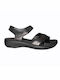 Sandale negre pentru femei VEROSOFT 887213033