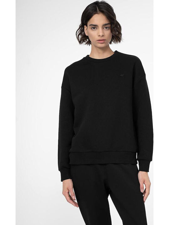 4F Damen Sweatshirt Schwarz