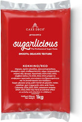 Sugarlicious Sugarpaste 1000gr Red