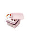 Viosarp Storage Basket Plastic with Lid Pink 5lt 1pcs