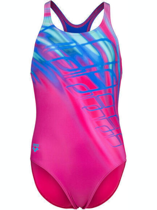 Arena Kids Swimwear One-Piece Fuchsia