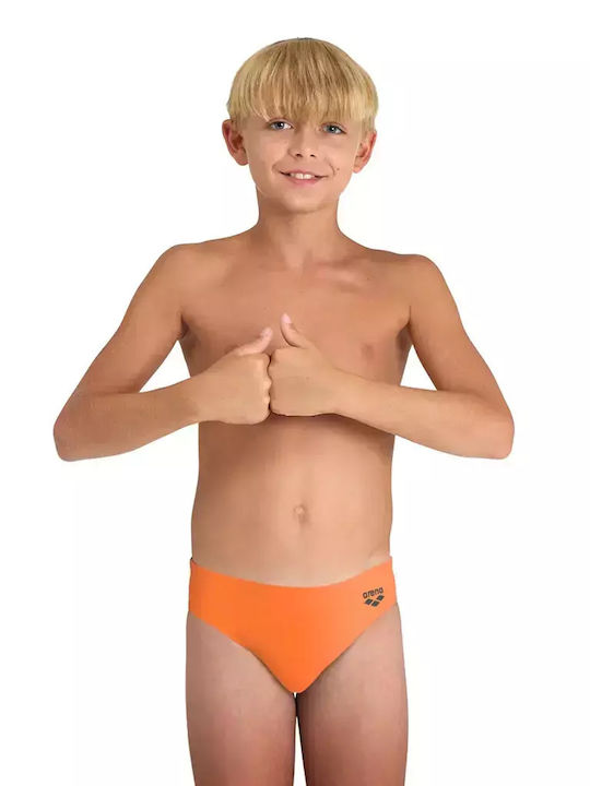 Arena Kinder Badebekleidung Badeslips Schulung Orange